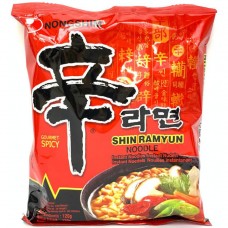 Лапша б/п Shin Ramyun Nongshim, Корея, 120 грамм.