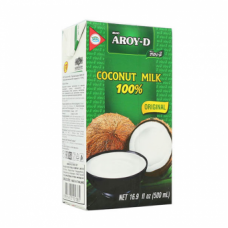 Кокосовое молоко (70%), Aroy-D, 500 мл, Тайланд